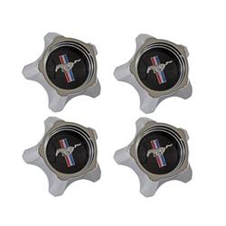 Scott Drake Styled Steel Hub Caps for 1967 MUSTANG - C7ZZ-1130-BK