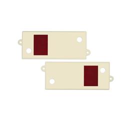 Scott Drake Interior Light Lenses for 1967-1968 MUSTANG - C7ZZ-13731-B