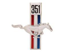 Scott Drake Emblems for 1967-1968 MUSTANG - C7ZZ-16228-W