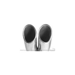 Scott Drake  Round, Polished 1.75 Inch Exhaust Tip C7ZZ-5258-C