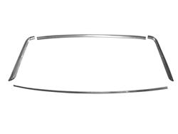 Scott Drake Rear Window Moldings for 1967-1968 MUSTANG - C7ZZ-6542404