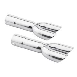Scott Drake  Round, Polished 2.25 Inch Exhaust Tip C7ZZ-5258-GT2