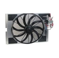 20 Inch 2,070 CFM Scott Drake Premium Electric Fan and Shrouds C7ZZ-8146-8600