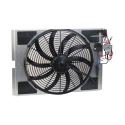 20 Inch 2,070 CFM Scott Drake Premium Electric Fan and Shrouds C7ZZ-8146-8600