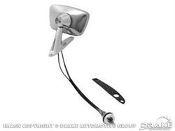 Scott Drake Replacement Outside Mirrors C8AZ-17696-ER