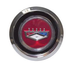 Scott Drake Styled Steel Hub Caps C9OZ-1130-RED