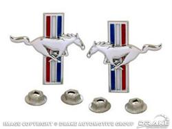Scott Drake Emblems for 1969-1970 MUSTANG - C9ZB-6520820-3