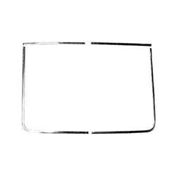 Scott Drake Rear Window Moldings for 1969-1970 MUSTANG - C9ZZ-6342404