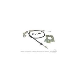 Scott Drake Clutch Cable Kits for 1969-1970 MUSTANG - C9ZZ-CCK