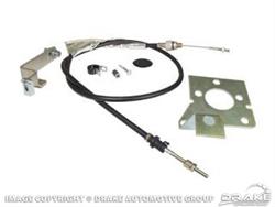 Scott Drake Clutch Cable Kits for 1969-1970 MUSTANG - C9ZZ-CCK