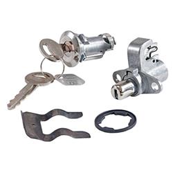 Scott Drake Glove Box Components for 1969-1970 COUGAR, MUSTANG - C9ZZ-6506072-K