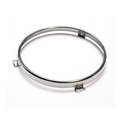 Scott Drake Headlight Rings for 1966-1977 BRONCO, 1964-1973 MUSTANG - D3TZ-13015-A