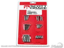 Scott Drake Interior Trim Screw Kits