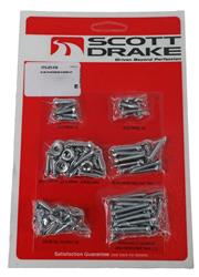 Scott Drake Interior Trim Screw Kits for 1967-1968 MUSTANG - ITS-67-FB