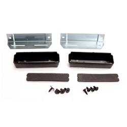 Scott Drake Deluxe Door Panel Cup Kits for 1965-1966 MUSTANG - KIT-INT5-BK