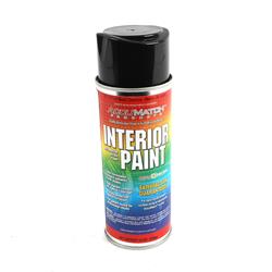 Scott Drake AccuMatch Interior Paint 12 Oz. Gloss Black L-4464