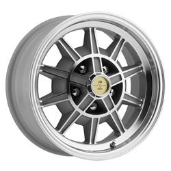 Scott Drake Legendary GT7 Alloy Machined Wheels with Charcoal Accents LW10-50754C