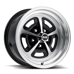 Scott Drake Legendary Magnum 500 Alloy Wheels with Gloss Black Accents LW50-50857A