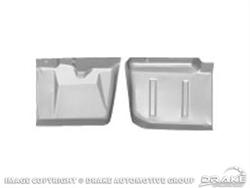 Scott Drake Floor Panel Patches for 1964-1968 MUSTANG - M126LH