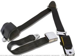 Scott Drake Retractable Three Point Seat Belts SB-3P-BK