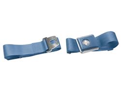 Scott Drake Push Button Seat Belts SB-BL-PBSB