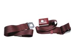 Scott Drake Push Button Seat Belts SB-MR-PBSB