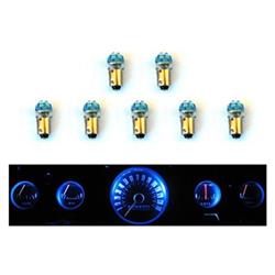 Scott Drake Instrument Panel LED Lights for 1965-1966 MUSTANG - SD-66-GA-BL