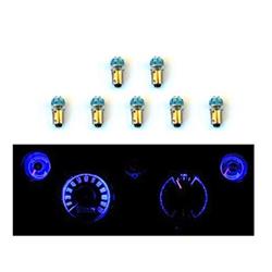 Scott Drake Instrument Panel LED Lights for 1967-1968 MUSTANG - SD-6768-GA-BL
