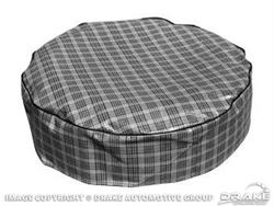 Scott Drake Heavy-Duty Spare Tire Covers for 1964-1973 MUSTANG - TC-PLD-14