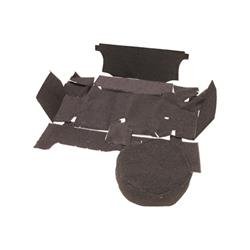 Scott Drake Trunk Carpet Kits for 1967-1968 MUSTANG - TMK-CP-67-BK