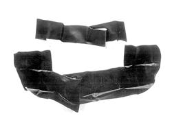 Scott Drake Convertible Well Liners for 1967-1968 MUSTANG - WL-FM-67-BK