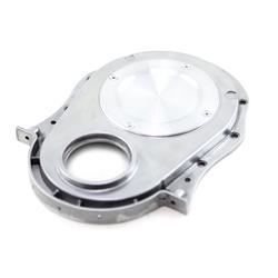 PCE by Speedmaster PCE265.1013 Chevy SBC 350 Aluminum Timing Chain Cover Polished w/Gasket Seal & Bolts