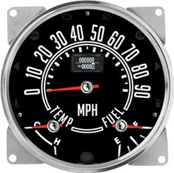 Speedhut CJ Jeep GPS Speedometer Cluster Gauge Kits CJ55-TG1