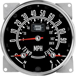 Speedhut CJ Jeep GPS Speedometer Cluster Gauge Kits CJ55-TG2