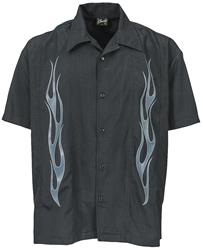 flame bowling shirt cheap