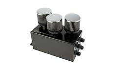 SpeedFactory Racing Oil Catch Cans for 1992-2000 CIVIC, 1994-2001 INTEGRA - SF-02-031-BLK