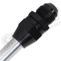 Speedflow AN to Tube Adapter Fittings SF-618-06-M10-BLK