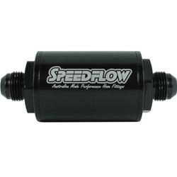 Speedflow Short Series AN Filters with -6 AN Inlet Size 601-065-06-BLK