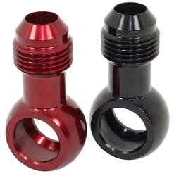 Speedflow Aluminum Banjo and Bolt Fittings 720-M16-06-BLK