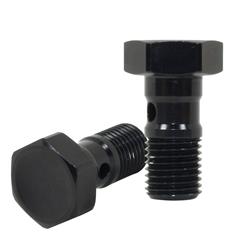 Speedflow USA Carburetor Inlet Fittings 301-03-BLK