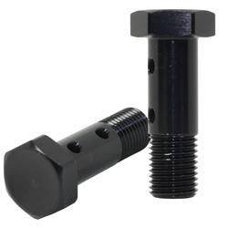 Speedflow USA Carburetor Inlet Fittings 305-03-BLK