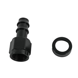 Speedflow 400 Series Hose Ends 401-08-BLK