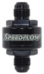 Speedflow Micro Series AN Filters with -4 AN Inlet Size 600-04-BLK