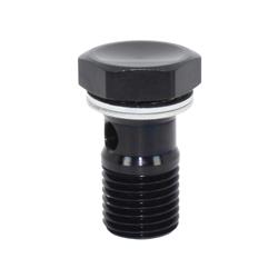 Speedflow USA Carburetor Inlet Fittings 723-06-BLK
