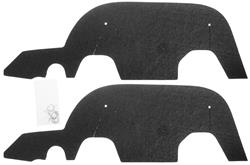 Soffseal Individual Position Weatherstripping Seals for 1967 CHEVELLE, EL CAMINO - SS-5067