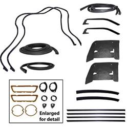 Soffseal Weatherstrip Kits for 1960 IMPALA - SS-KIT215