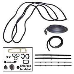 Soffseal Weatherstrip Kits for 1966 CHEVY II - SS-KIT413