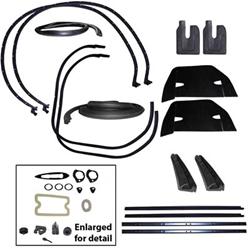 Soffseal Weatherstrip Kits for 1964 CHEVELLE - SS-KIT505