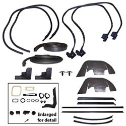 Soffseal Weatherstrip Kits for 1969 CHEVELLE - SS-KIT510