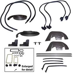 Soffseal Weatherstrip Kits for 1970 CHEVELLE - SS-KIT511